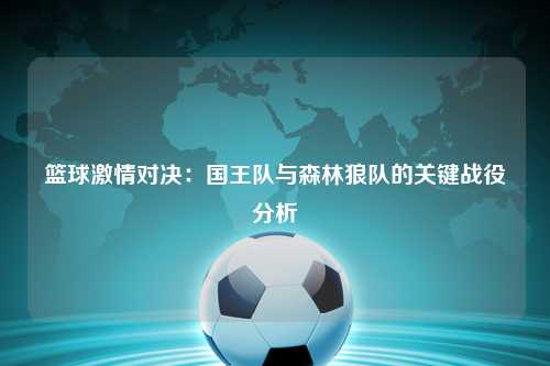 篮球激情对决：国王队与森林狼队的关键战役分析