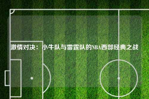 激情对决:小牛队与雷霆队的NBA西部经典之战