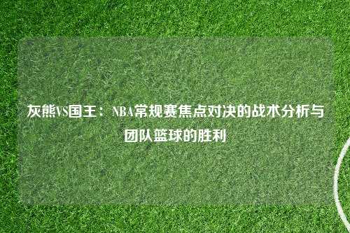 灰熊VS国王：NBA常规赛焦点对决的战术分析与团队篮球的胜利