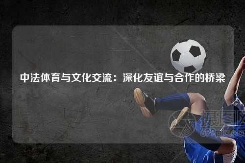 中法体育与文化交流：深化友谊与合作的桥梁