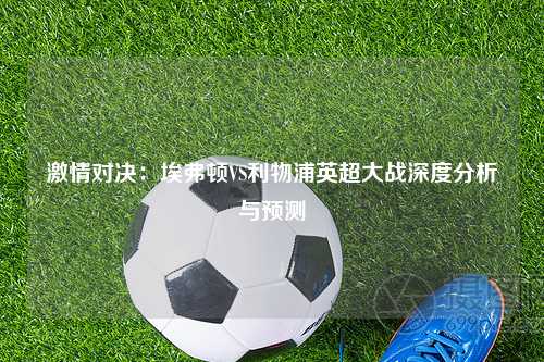 激情对决：埃弗顿VS利物浦英超大战深度分析与预测